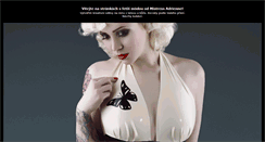 Desktop Screenshot of mistress-adrienne.com